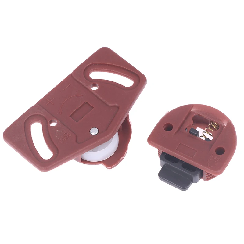 New 4 Pairs Wardrobe Roller Sliding Door Gear Circuit Board Indoor Panel Kit Furniture Sliding Door Roller Set Cabinet ABS Wheel
