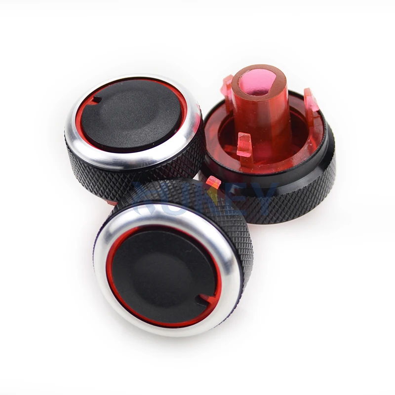 Switch Knob Heater Climate Control Buttons For PEUGEOT 307 CITROEN C-TRIOMPHE C4 Dials Frame AC Air Con Cover Heat