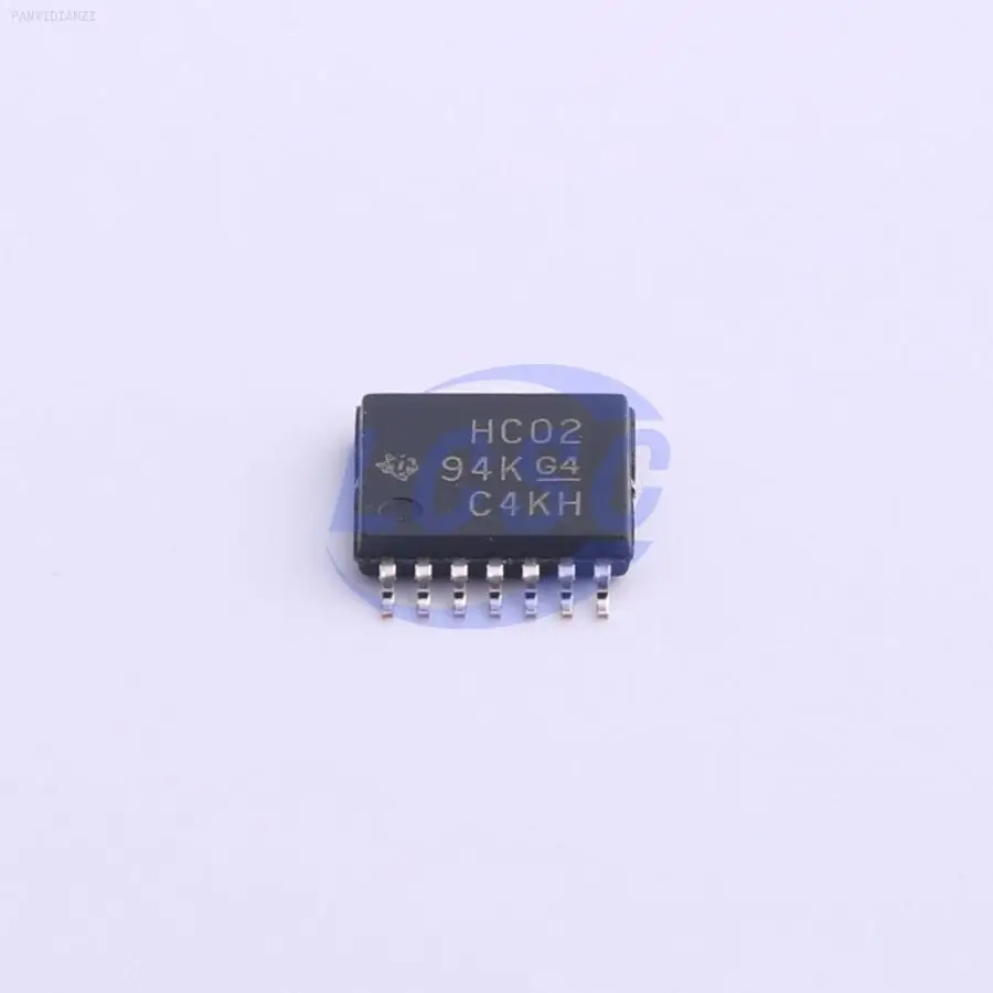 1PCS SN74HC02PWR 2V~6V 2uA 4 15ns@6V,50pF NORGate TSSOP-14 Logic ROHS