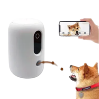 HD Camera Automatic Pet Feeder Wifi Smart App Remote Control Portable Throwing Treat Dog Dispenser