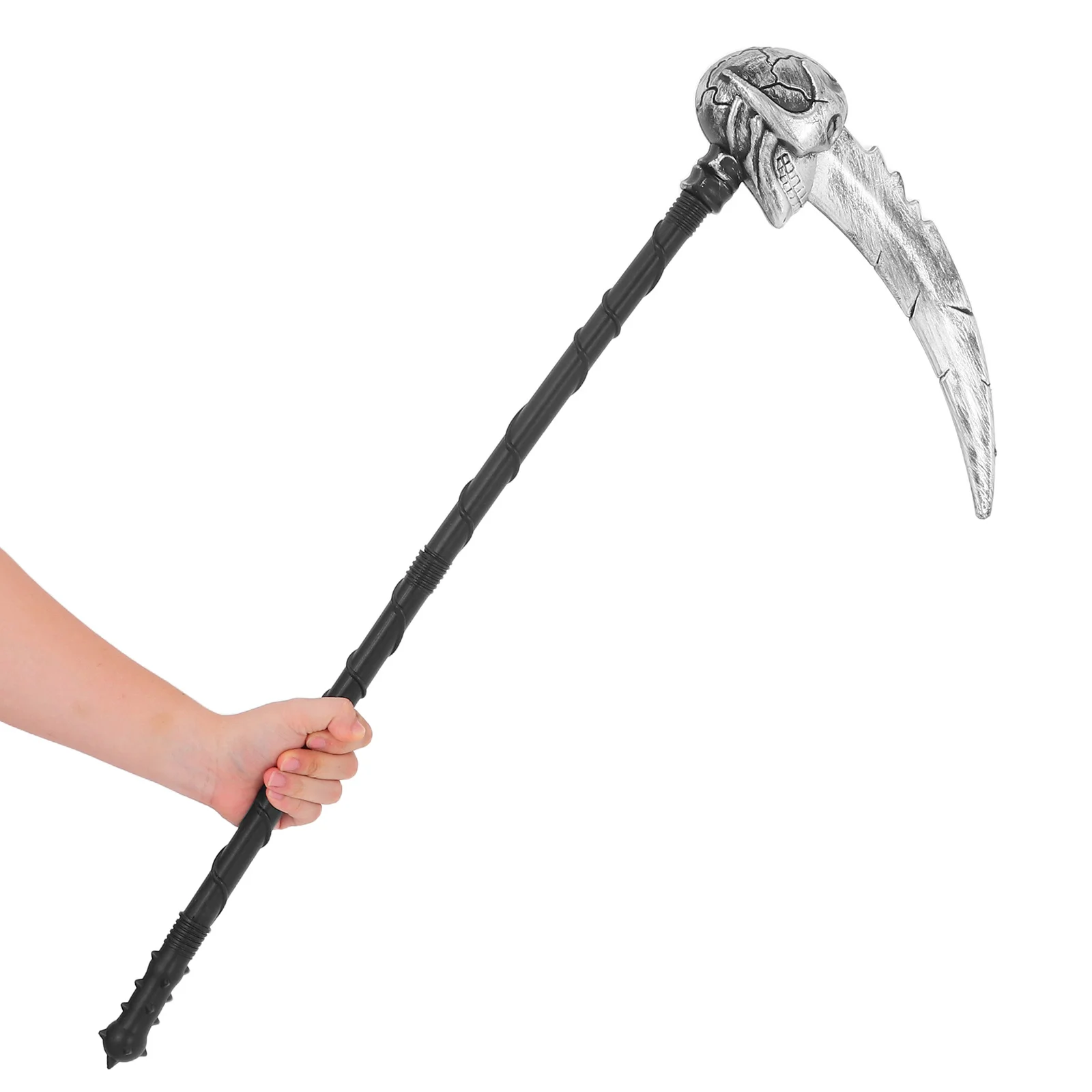 

1pc Realistic Scythe Prop For Halloween Costume Accessory Cosplay Party Stage Performance Decor Simulation Tool Plastic
