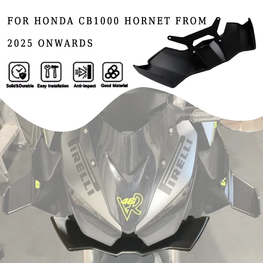 

For Honda cb1000 Hornet hornet1000 sp 2025 2024 Motorcycle Front Fairing Winglet Side Shell Side Spoiler Cover Front Spoiler