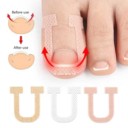 4Pcs/Sheet Ingrown Toenail Correction Sticker Adhesive Toenail Patch Elastic Nail Treatment Corrector Sticker Foot Care Tools