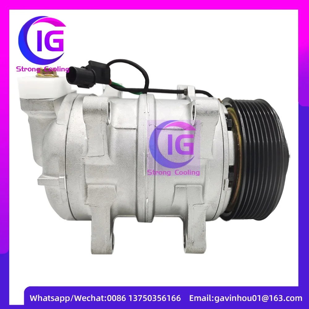 

A/C AC Air Conditioning Compressor With Clutch For JAC SUNRAY 8103010R0090 12V/24V 8PK