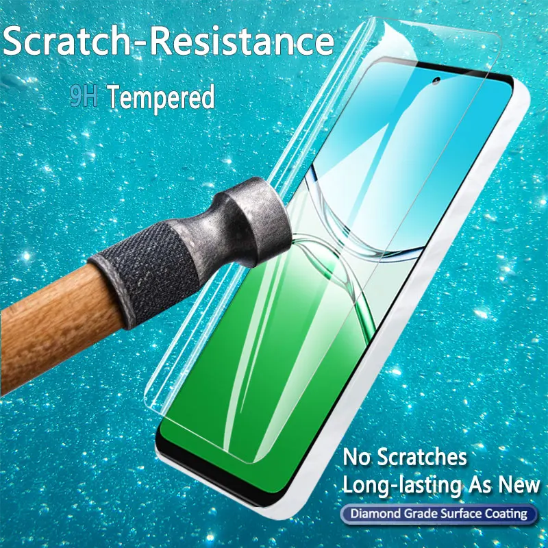 1-4 قطعة واقيات الشاشة ل ممن لهم A5 5G A 5 6.67 "الزجاج المقسى كريستال 9H عالية الألومنيوم المضادة للخدش بصمة صديقة