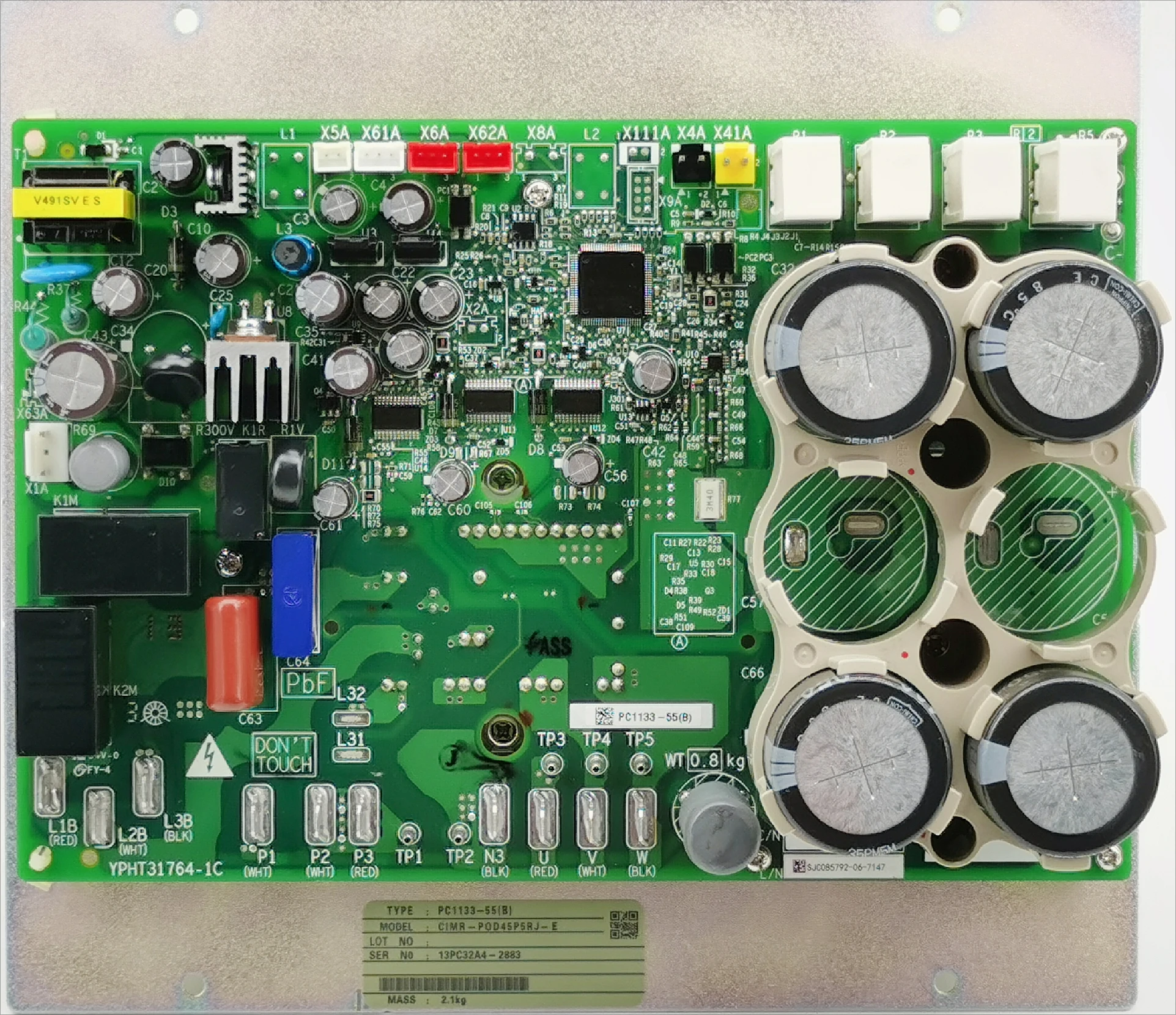 Adjusting Parts PC1133-51-55 Inverter Board PC0905-51-55 Compressor Module