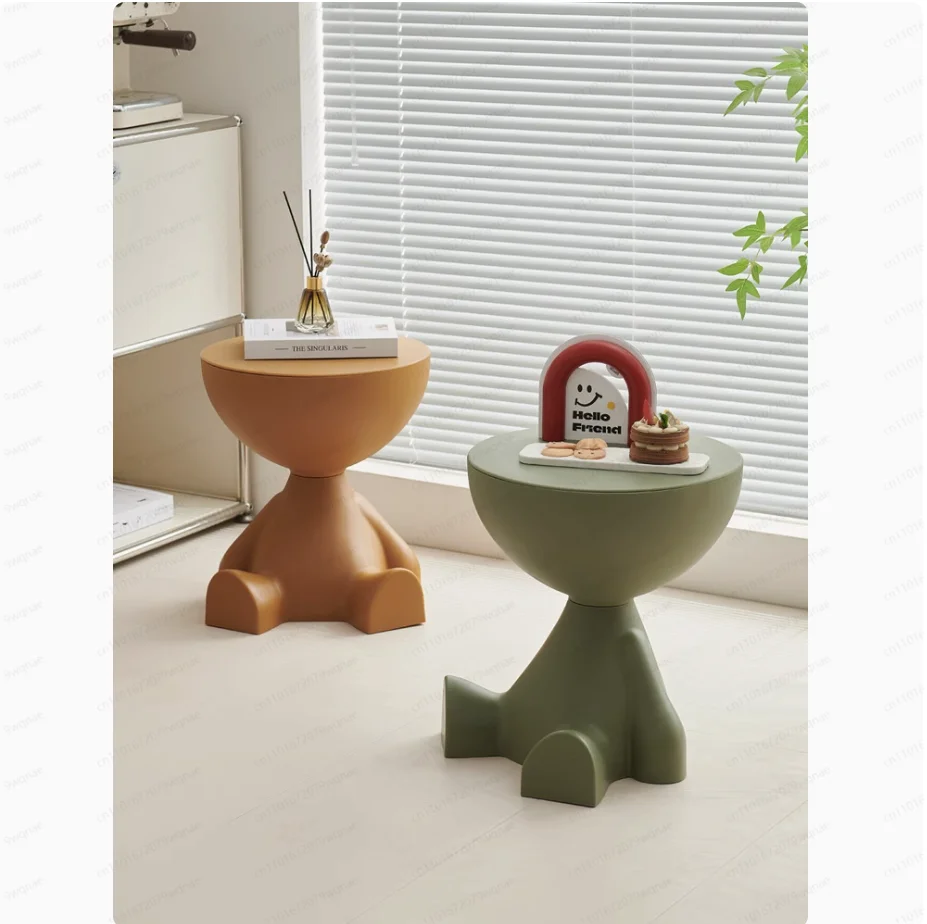 

Household bedroom bedside table living room minimalist creative coffee table small apartment coffee table