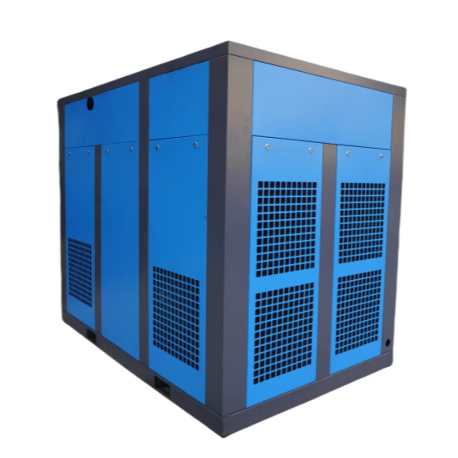 Airstone 150BD 150HP 110KW Electric Screw Air Compressor Variable Frequency Permanent Magnet Motor Air Cooled 72dB Noise Bearing