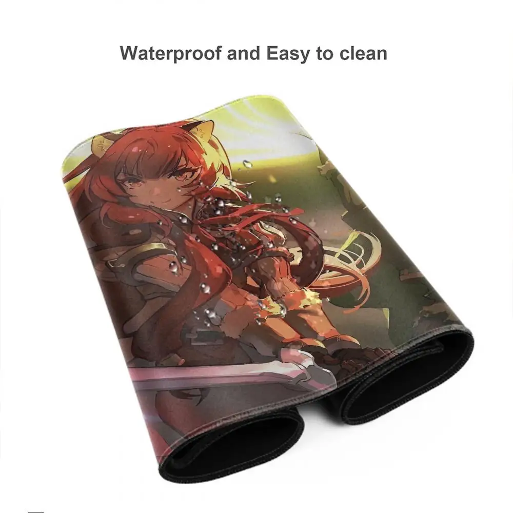 The Rising of the Shield Hero Mouse Pad Large Computer Mousepad Office 1000x500mm XXL Pc Gamer Non-slip Rubber Keyboard Deskmat
