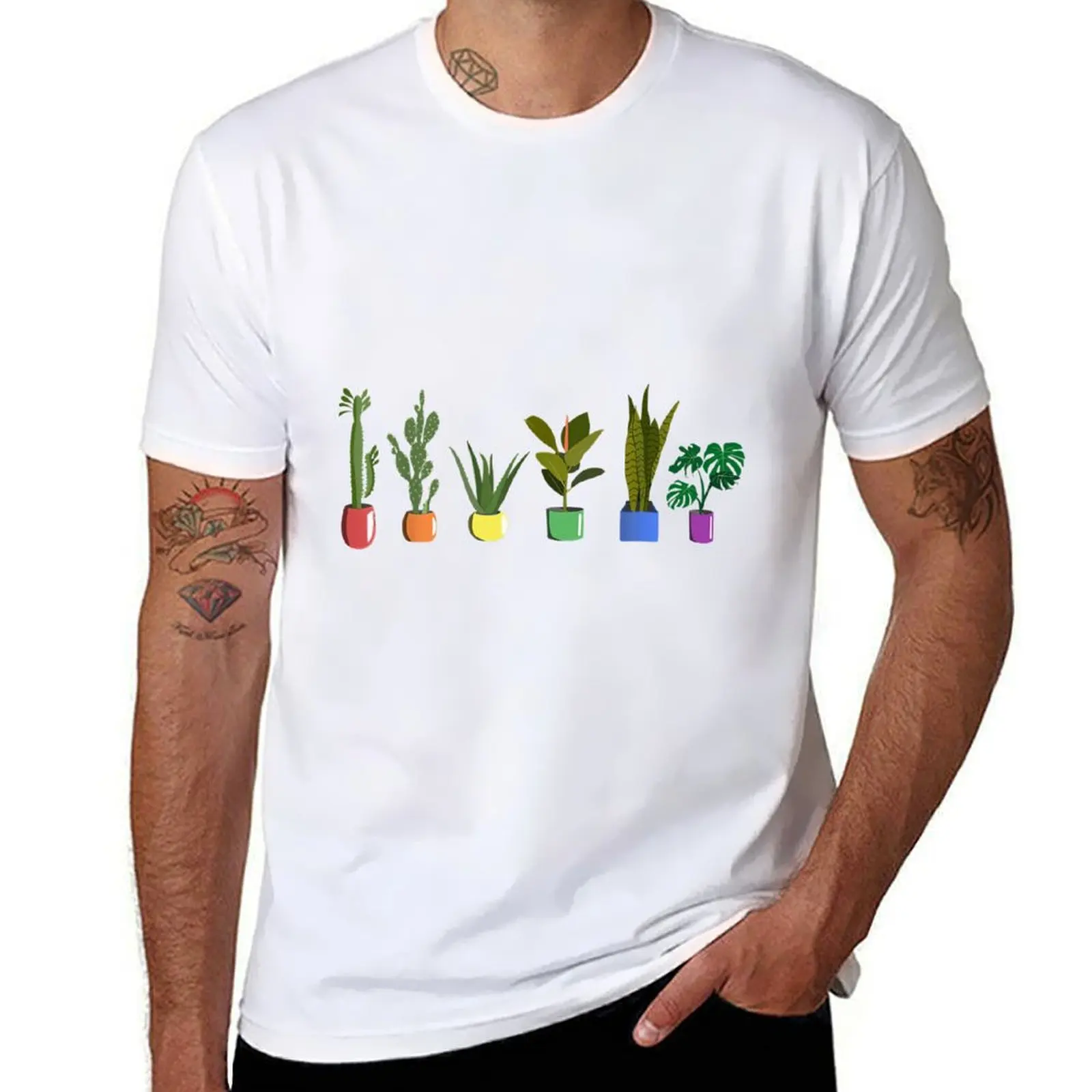 

LGBT Funny Plant Gardener Gardening LGBT Gay Trans Pride T-Shirt funny t shirts man man t shirts for men casual T-Shirt