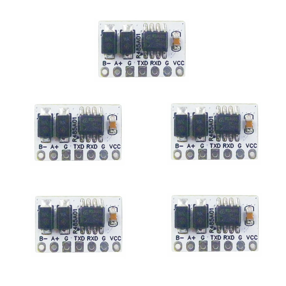 5PCS High-Speed Half-Duplex Transceiver Auto Master-Slave Networking Module RS485 to TTL RS232 UART Converter for Arduiuo MEGA25