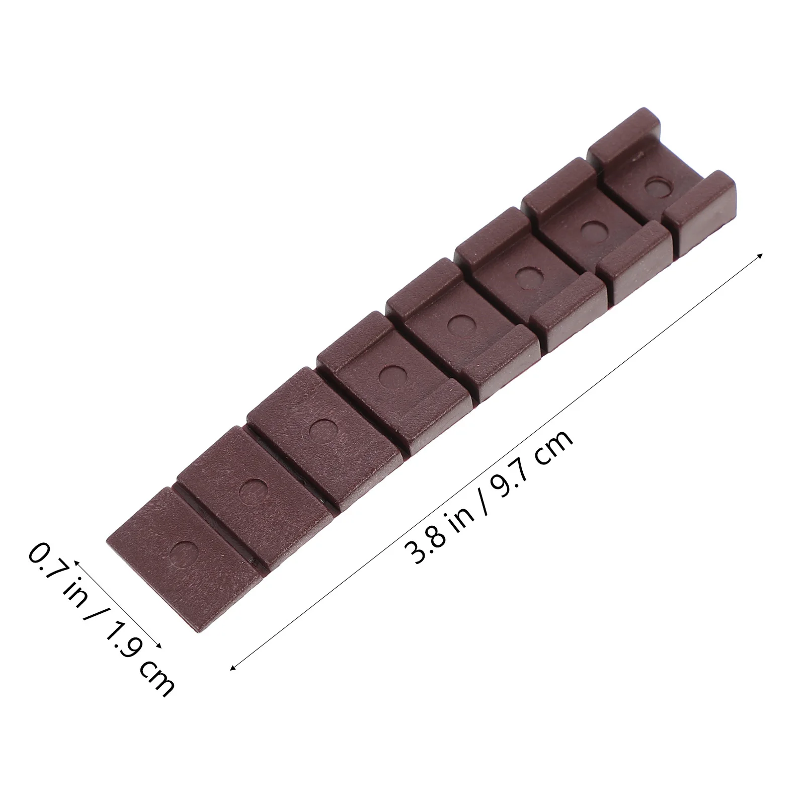 20 Buah Bantalan Penyetel Ketinggian Furnitur, Bantalan Penyangga DIY yang Dapat Disesuaikan, Alas Pengangkat Kaki Sofa untuk Rak Buku, Pintu, Jendela, Tiang Dek