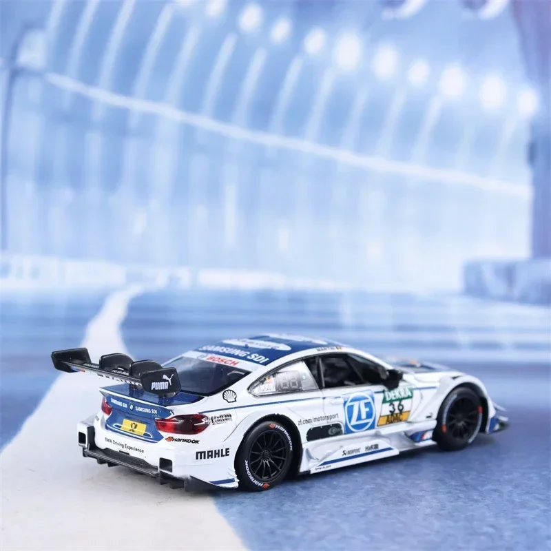 1:32 bmw m4 Rennwagen hohe Simulation Druckguss Metall legierung Modell auto Sound Licht zurückziehen Sammlung Kinder Spielzeug Geschenke a25