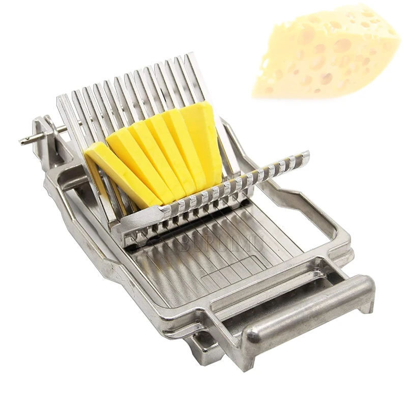 

Stainless Steel Kitchen Commercial Cheese Slicer Home Use Toast Slicer