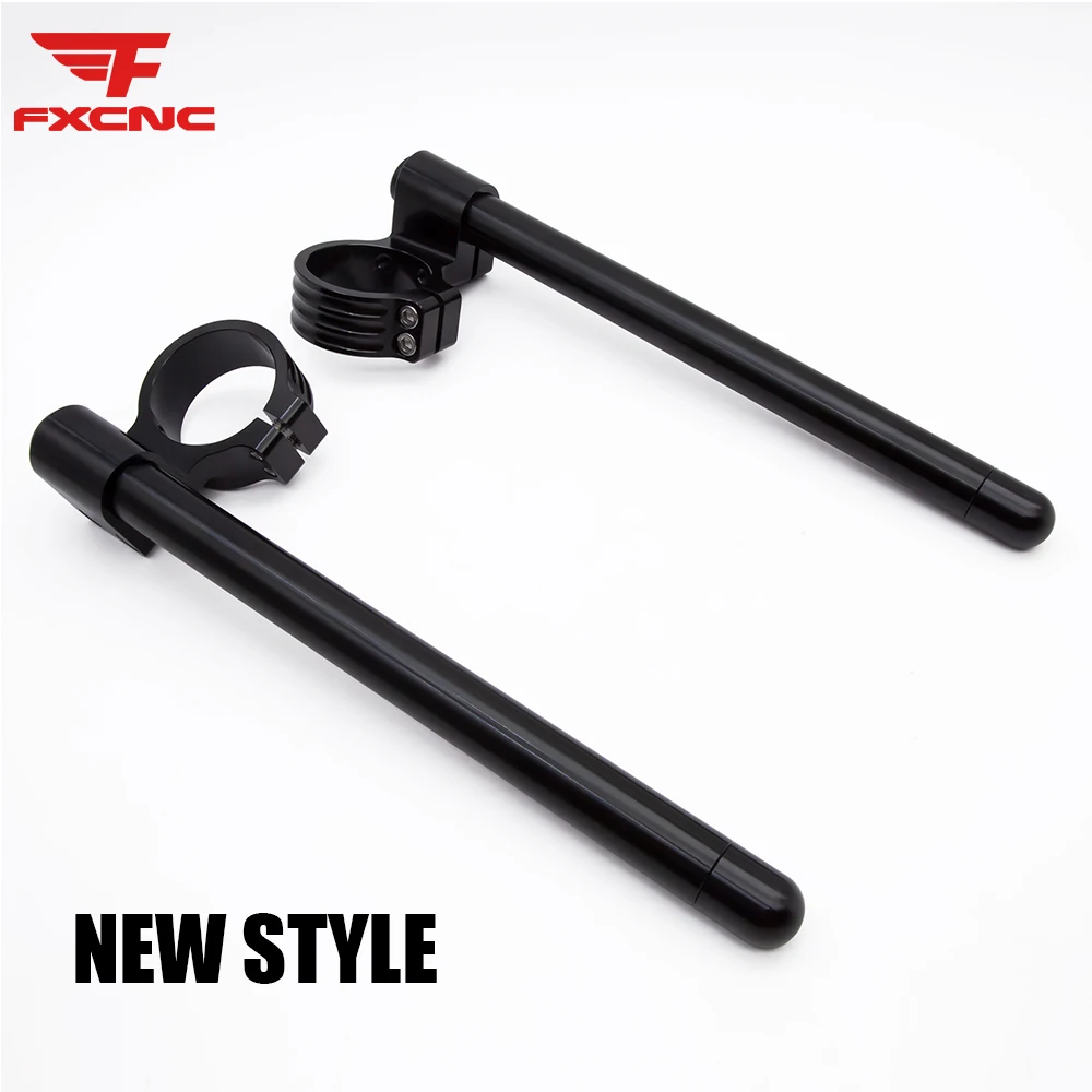 

Riser Rised 50MM Motorcycle Handlebar Clip-Ons Fork CNC Aluminum Handle Bars Clip ons For Universal 7/8"22mm Handlebar Motorbike