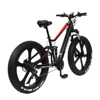 RANDRIDE YX90M High Performance electric mountain bike1000w fat tire E-bike 48v lithium battery electric bike 26 inches