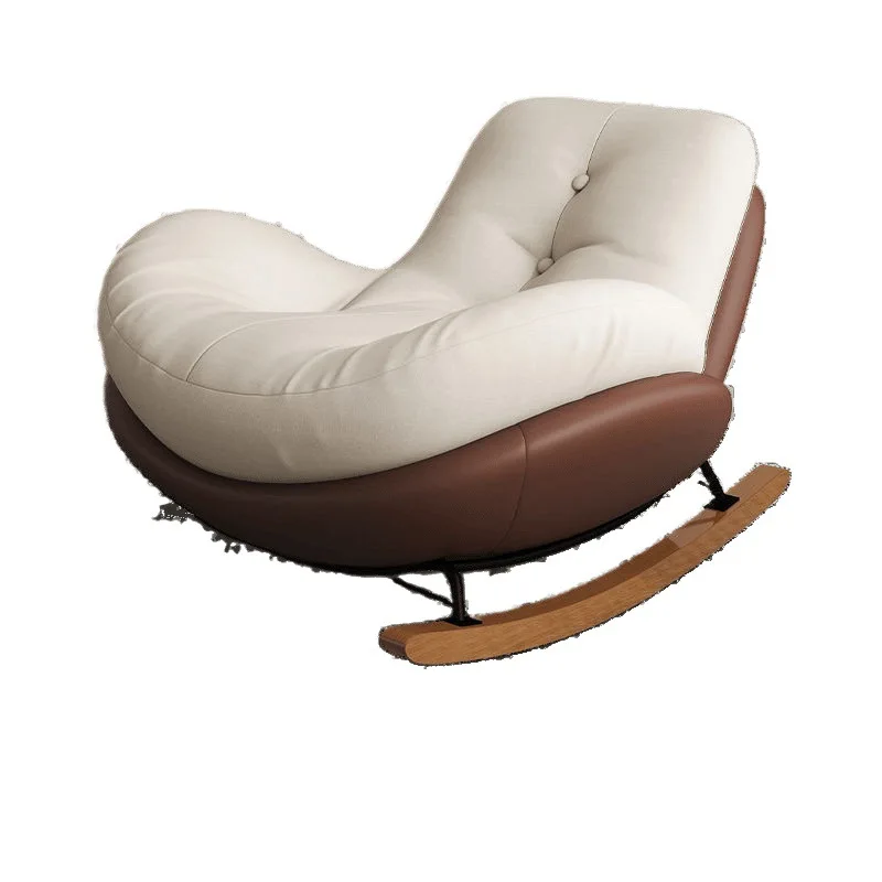 

Rocking chair Adult recliner Balcony Household single leisure chair Living room drama lazy sofa chair