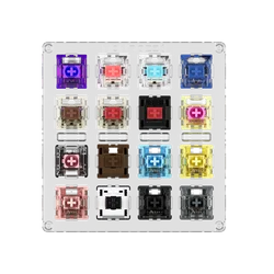 Akko x MonsGeek Acrylic 16-key Switch Tester Linear/Tactile/Clicky/Silent  Switches