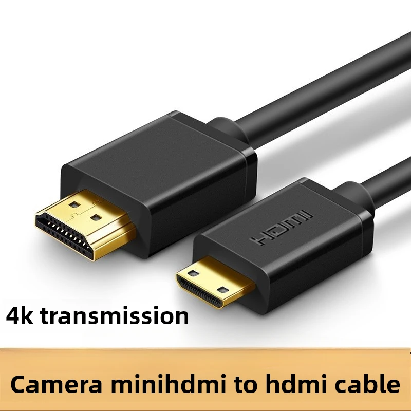 

Mini hdmi to HDMI cable 4K 2.0 for Canon 5D4 6D2 DSLR camera with display monitor TV