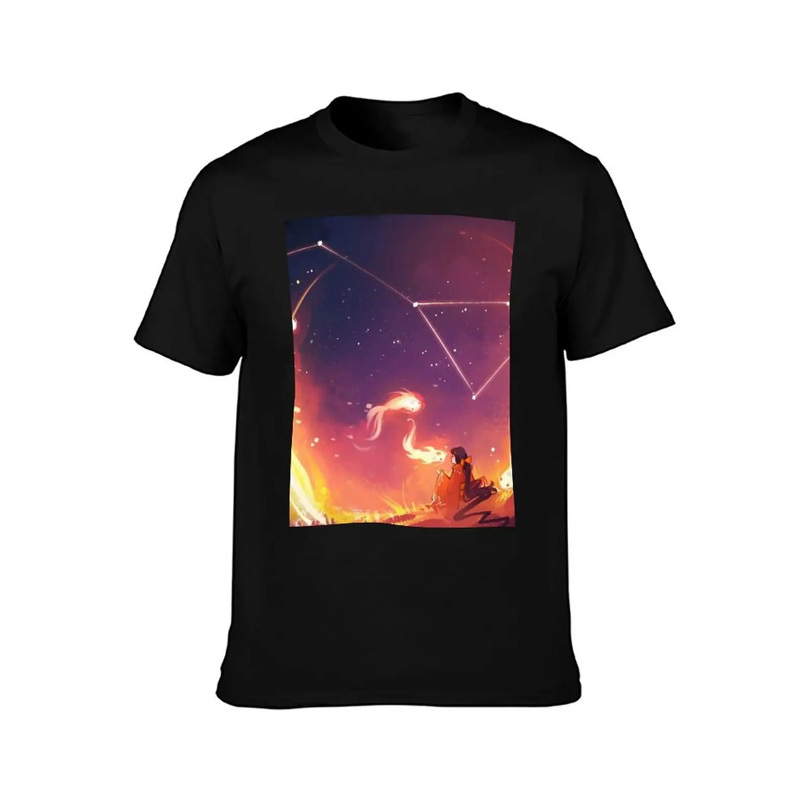 Sky Dancer T-Shirt Anti-Fade Casual Tee Shirt T-Shirt