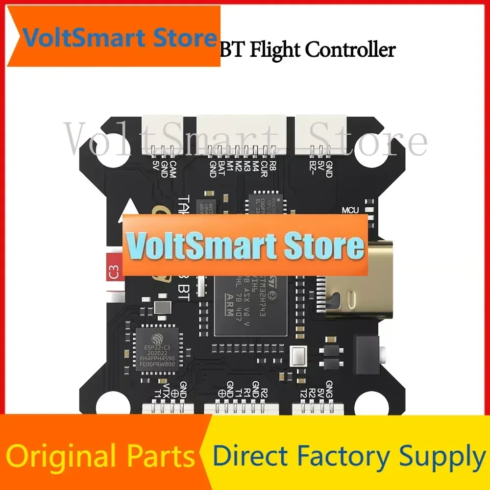 VoltSGEPRC TAKER H743 BT Flight Controller For RC Plane Electronic Chip Accessories With H65_8S_32Bit 65A 4IN1 ESC