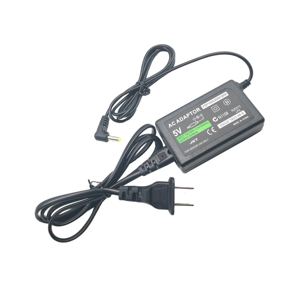 Charger AC Adapter Power Supply Cord For Sony PSP 1000 2000 3000 EU US Plug For Gaming PC Computer