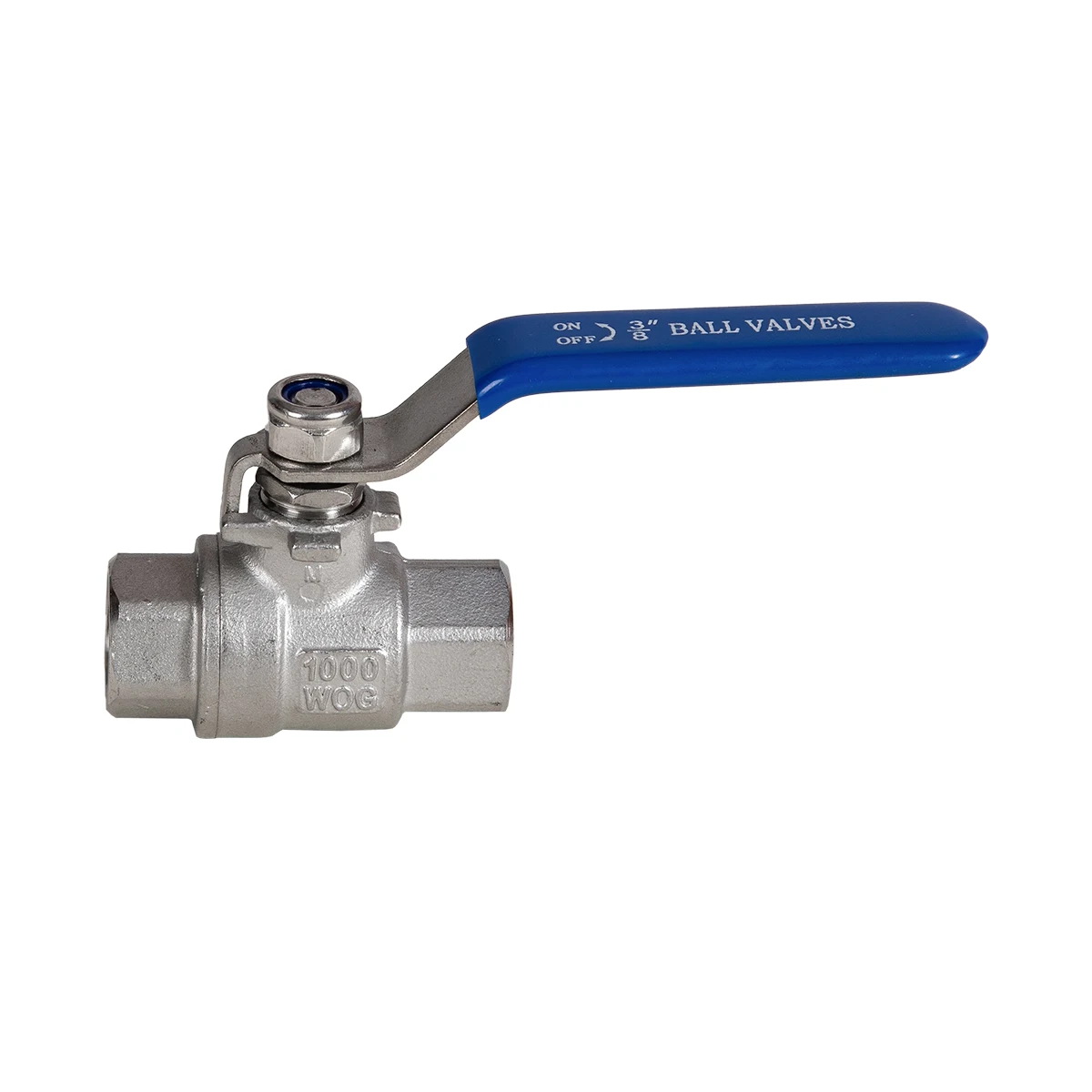 Stainless Steel 2 PC Ball Valve 1/4