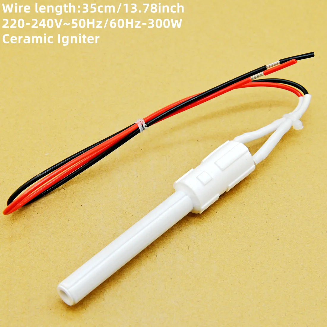 pellet igniter ceramic 220V 300W Quick ignition and high temperature resistance of wood particle furnace ignition rod