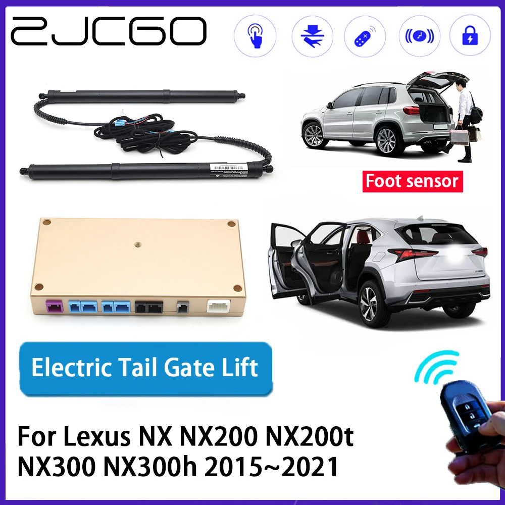 

ZJCGO Car Auto Trunk intelligent Electric Tail Gate Lift Automatic Tailgate for Lexus NX NX200 NX200t NX300 NX300h 2015~2021