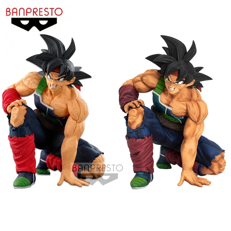 

100% Original Genuine Banpresto Dragon Ball Z Worldcon BWFC SMSP 17cm Burdock Squat Action Figure Model