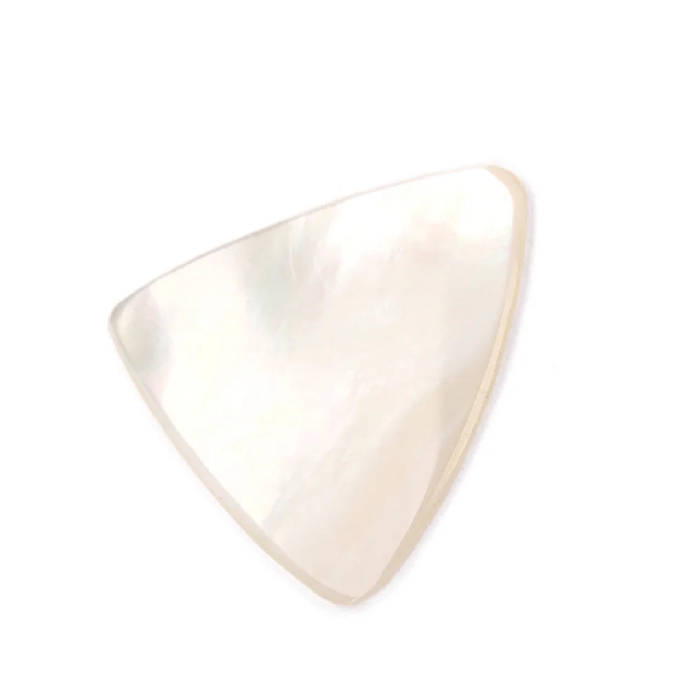 

White Shell Pick Buckle Replacement Guitar Picks Accessories Charm Abalone Plectrum