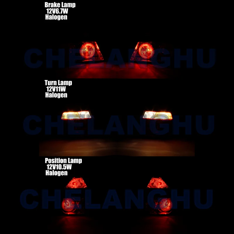 For Chevrolet Aveo Sedan 2012 2013 2014 2015 2016 Pair L+R Tail Light Rear Lamp Brake Light Car accessories 96650614 96650615