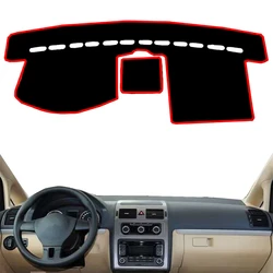 For Volkswagen VW Touran 2003-2016 Car Dashboard Cover Pad Mat Dash Board Rug Sunshade Protect Carpet Accessories 2010 2013 2014