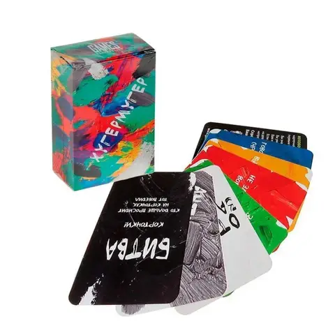 Games Corporation Board Game "Hugemug Sequel" Russian Version, Interactive Tabletop Game, Family Party Game, Suitable as a Christmas Gift (Color May Vary Slightly)