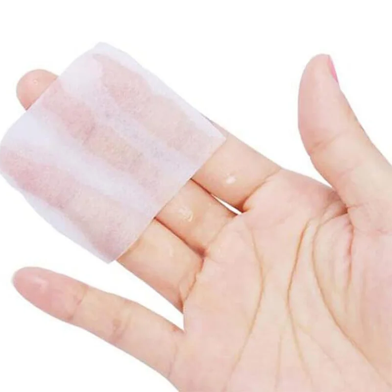 1200 ชิ้น/ถุงทิ้งแต่งหน้าผ้าฝ้ายนุ่มแต่งหน้าRemoverผ้าเช็ดทําความสะอาดเครื่องสําอางCleanserผ้าฝ้ายเครื่องมือทําความสะอาดผิวหน้า