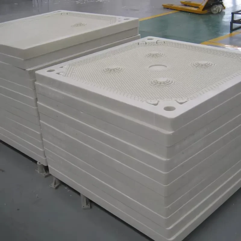 1000x1000mm Automatic High-Efficiency Membrane Filter Plate PP Base with TPE Elastic Layer New Condition