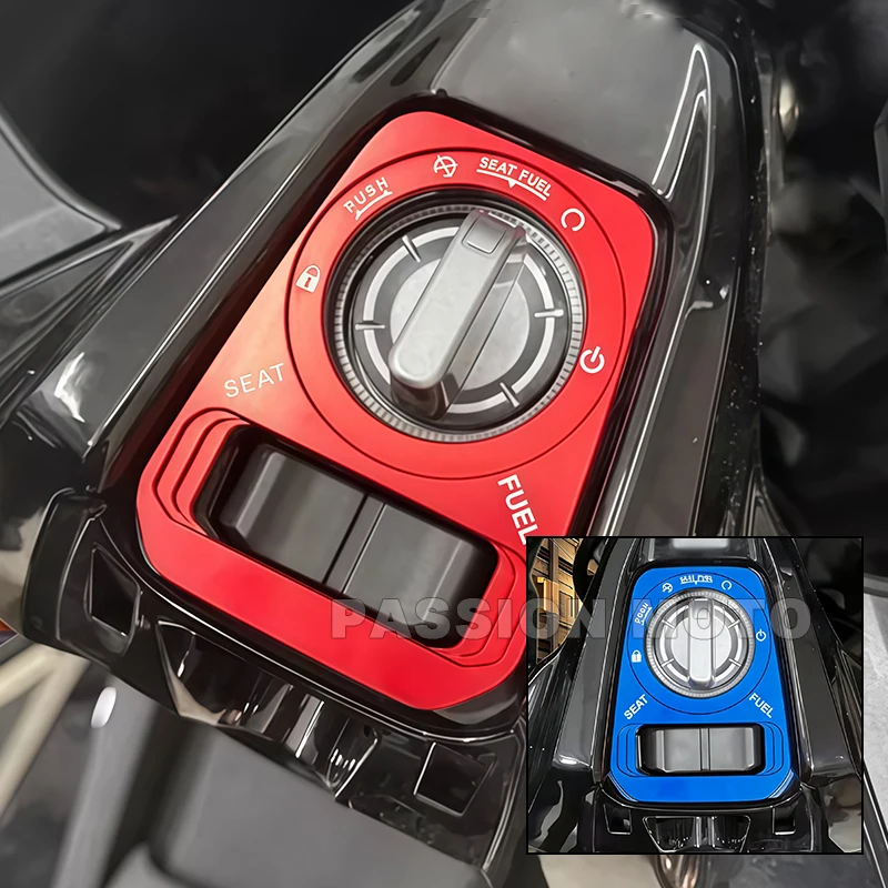 Motorcycle Key Hole Decoration Cover‌ For FORZA ADV 350 Decoration Lid of Ignition Switch For HONDA ADV350 FORZA350 2022-2025