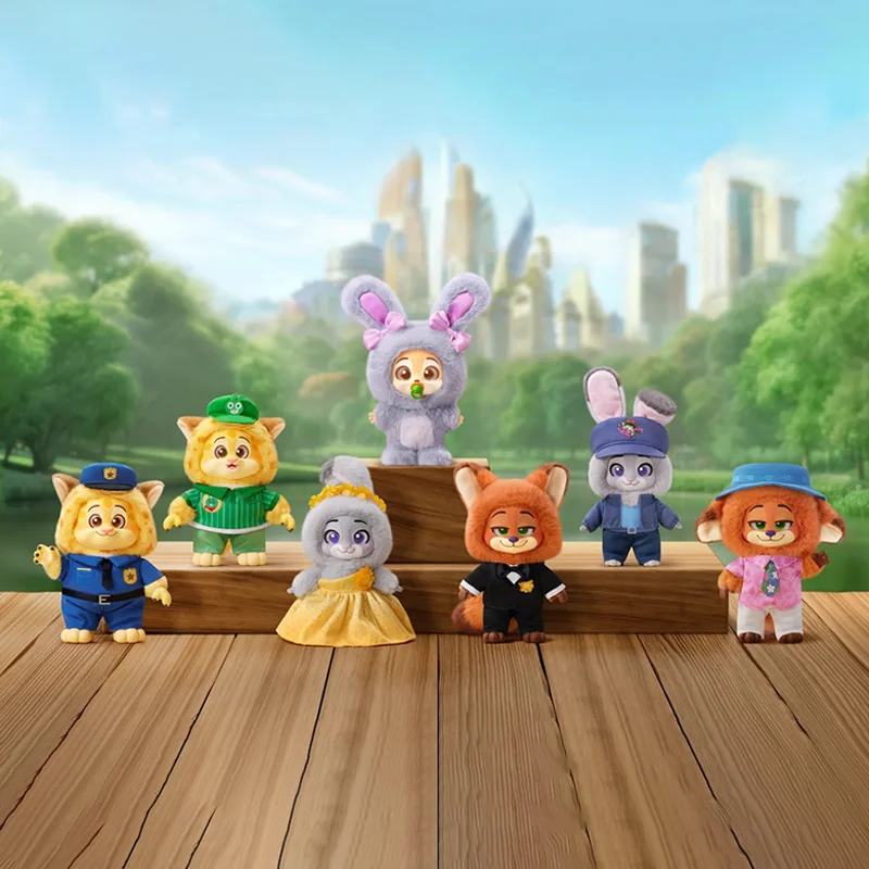 جديد أفضل لعبة Zootopia 2 رحلة جديدة قلادة الفينيل صندوق أعمى Peluche دمية حقيبة الديكور ألعاب ساحرة الأطفال هدية عيد ميلاد