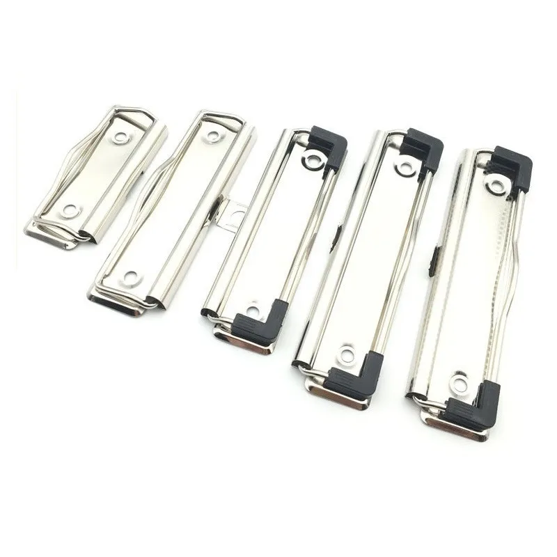 50Pcs 70/100/120MM Metal Board Clips Spring Binder Drawing Writing File Folder Clamps Office Stationery Supplies