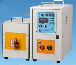 380V 40kw  metal smelting furnace High frequency induction heating machine high frequency welding metal quenching equipment free