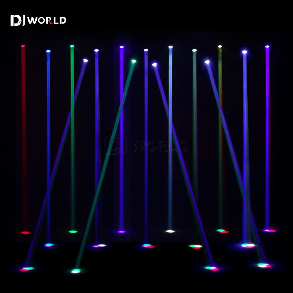 DJWORLD Mini Beam 100W LED Moving Head Stage Effect Lighting DMX Lights Lyre DJ Disco Night Club Live Show Bar Wedding Party 1PC
