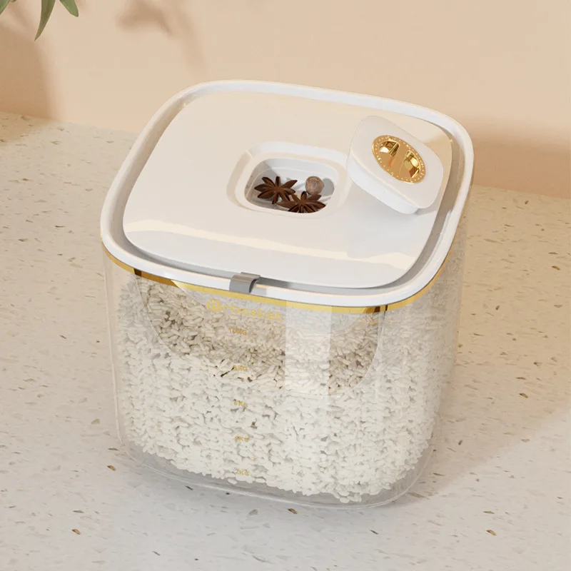 Household Multigrain Storage Box, Clothing M Bucket, Insect-Proof, Moisture-Proof, Sealed, Rice Can, Rice Bin, New Style