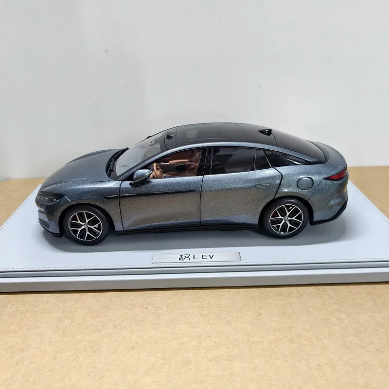 

Byd Original 1:18 Scale 2025 Han L Ev Alloy Simulation New Energy Car Model With Customizable License Plate For Car Collectors
