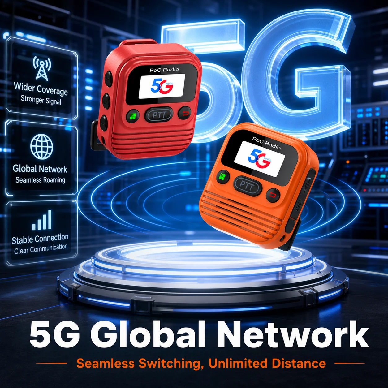 yategood-g3-portable-walkie-4g-clamp-on-poc-radio-intercom-5000km-mini-walkie-talkie-with-display