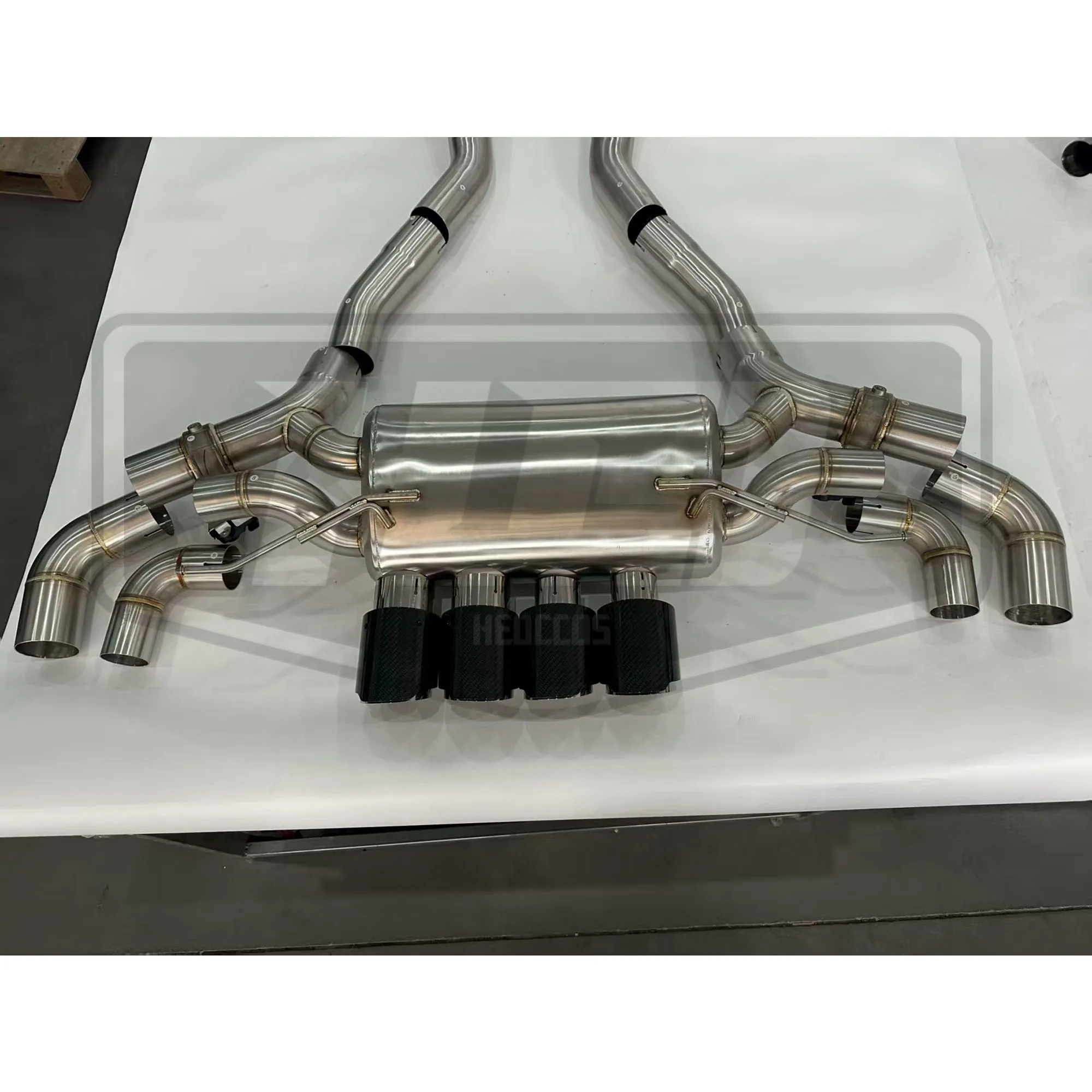 HEO Sport Valvetronic Exhaust System for BMW M5 F90 4.4T 2018-2023 Catback Exhaust Stainless Steel High Quality Exhaust Pipe