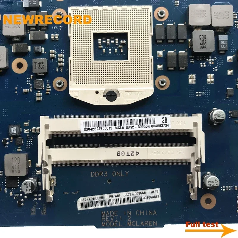 Imagem -04 - para Samsung Np550p7c 550p7c Ba9209956a Ba92-09956b Laptop Motherboard com Gt650m Hm76 Ddr3 Placa Principal Teste Completo