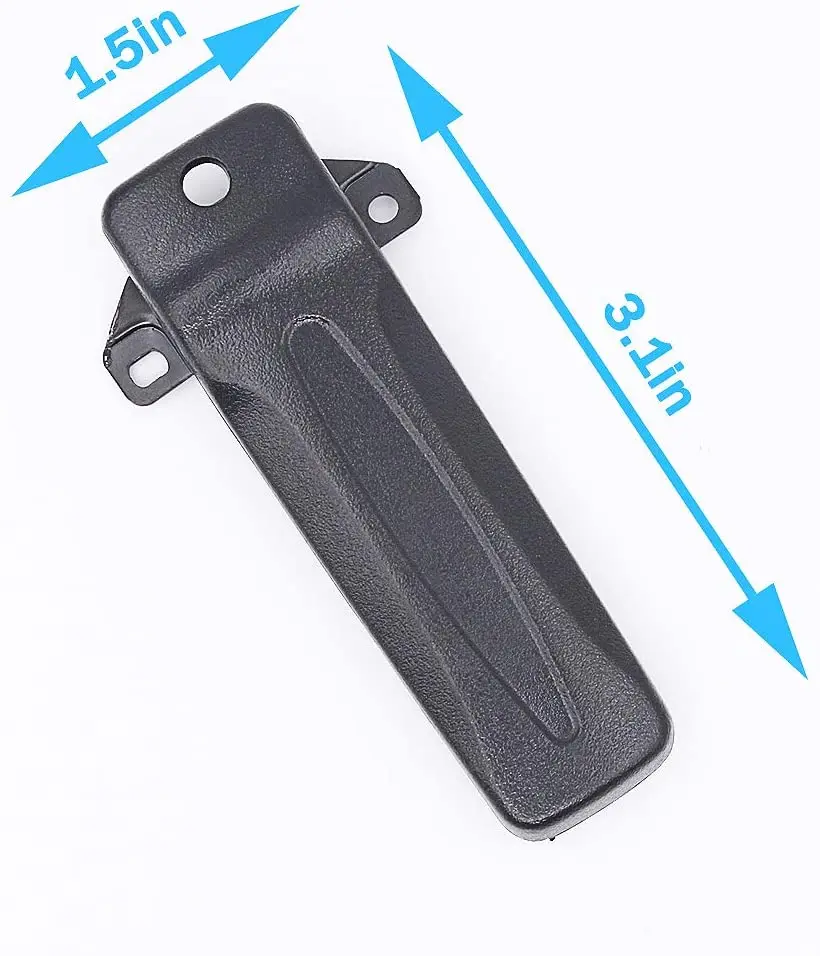 9 Pcs KBH-10 Belt Clip Compatible for Kenwood Radio TK260G TK-272G TK-290 TK-388G TK-2100 TK-2118 TK-3206 TK-3207 Radio