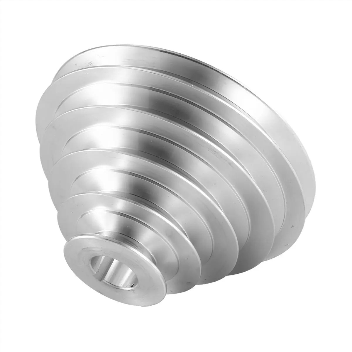 A58Z 25mm Bore Aluminum Pagoda Wheel A Type 5 Step Pagoda Pulley Wheel for Timing Belt