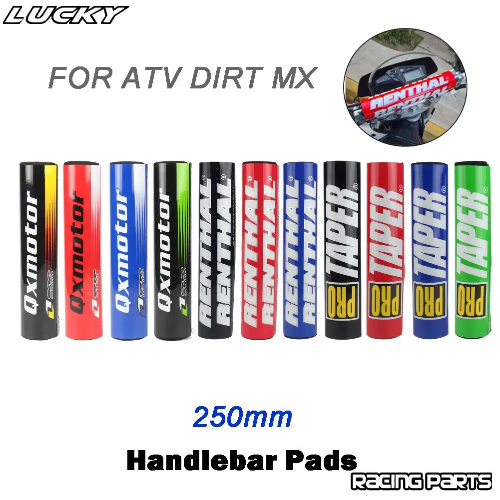 

Universal Motorcycle Handlebar Pads 7/8 25cm For Renthal Pro Handlebar Crossbar Fit ATV Quad Dirt Pit Bike Mx Motocross