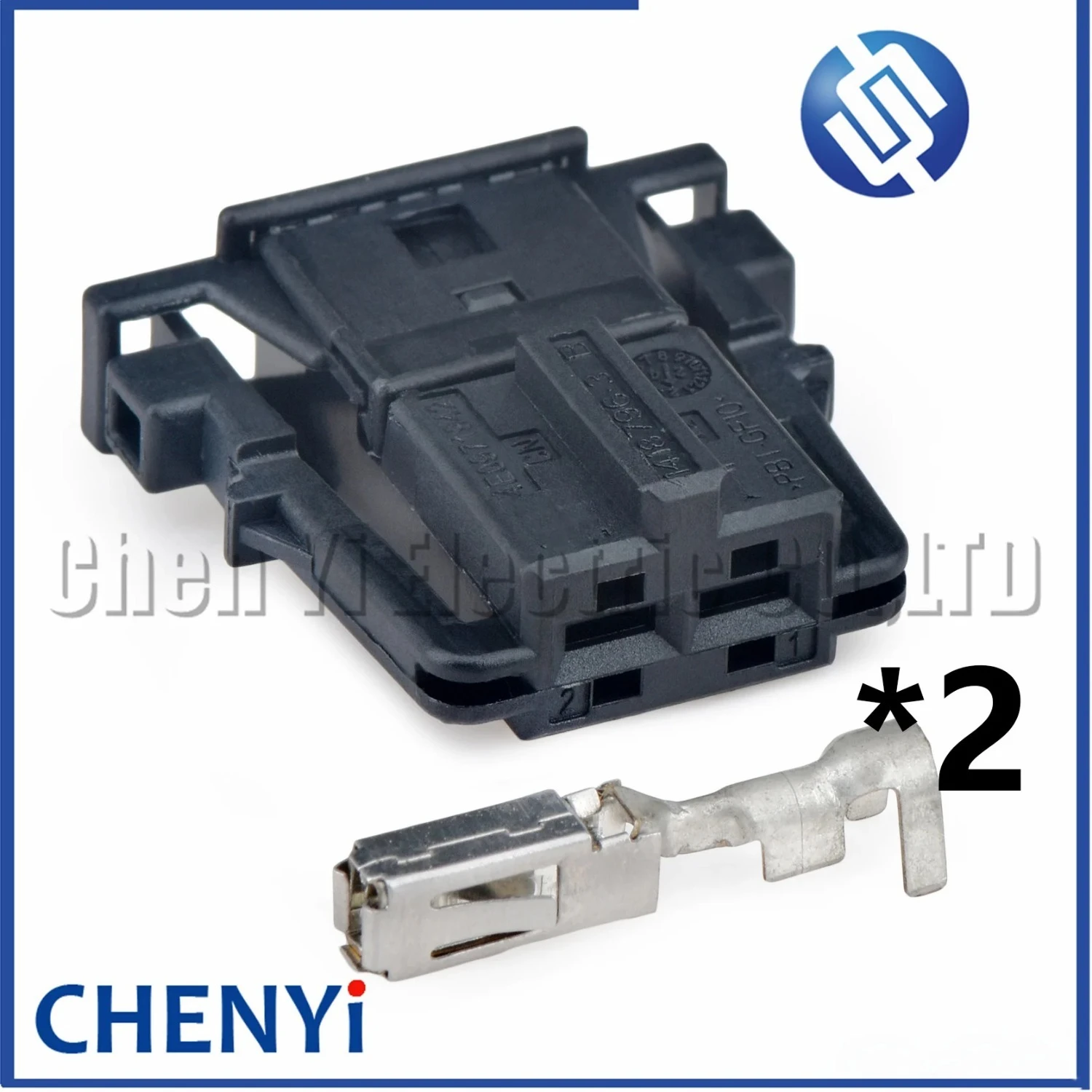 Conector automotriz de 2 pines para audio, bajos, puerta de coche, klaxon, arnés de cableado, enchufe 4E0971942 1418796-3 4E0 971 942